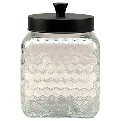 BIA Cordon Bleu Honeycomb Square Storage Jar 5 Inch, 701821, 033805078219