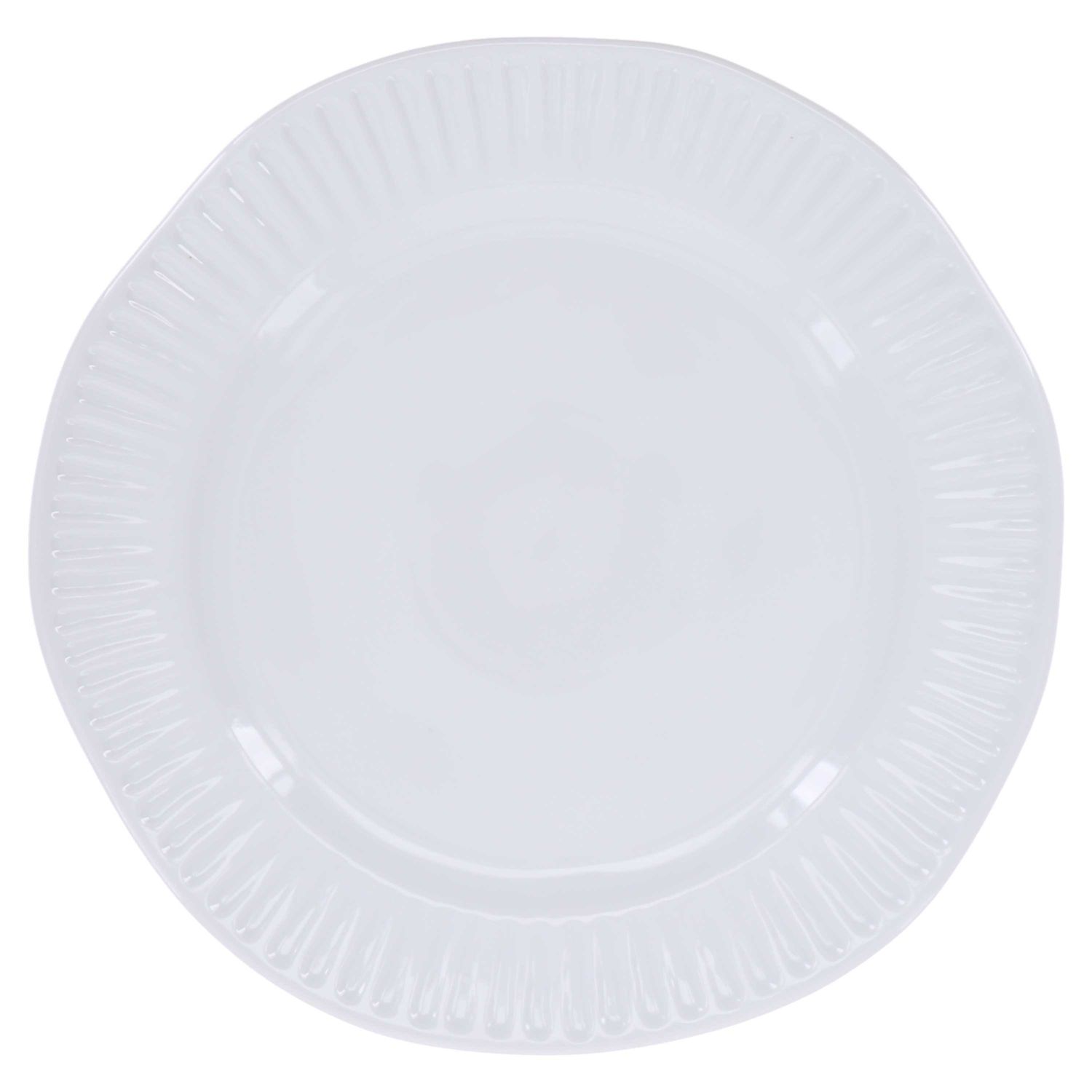 BIA Cordon Bleu Colonnade Blanco Dinner Plate 10 1/2 Inch, 401264, 033805412648