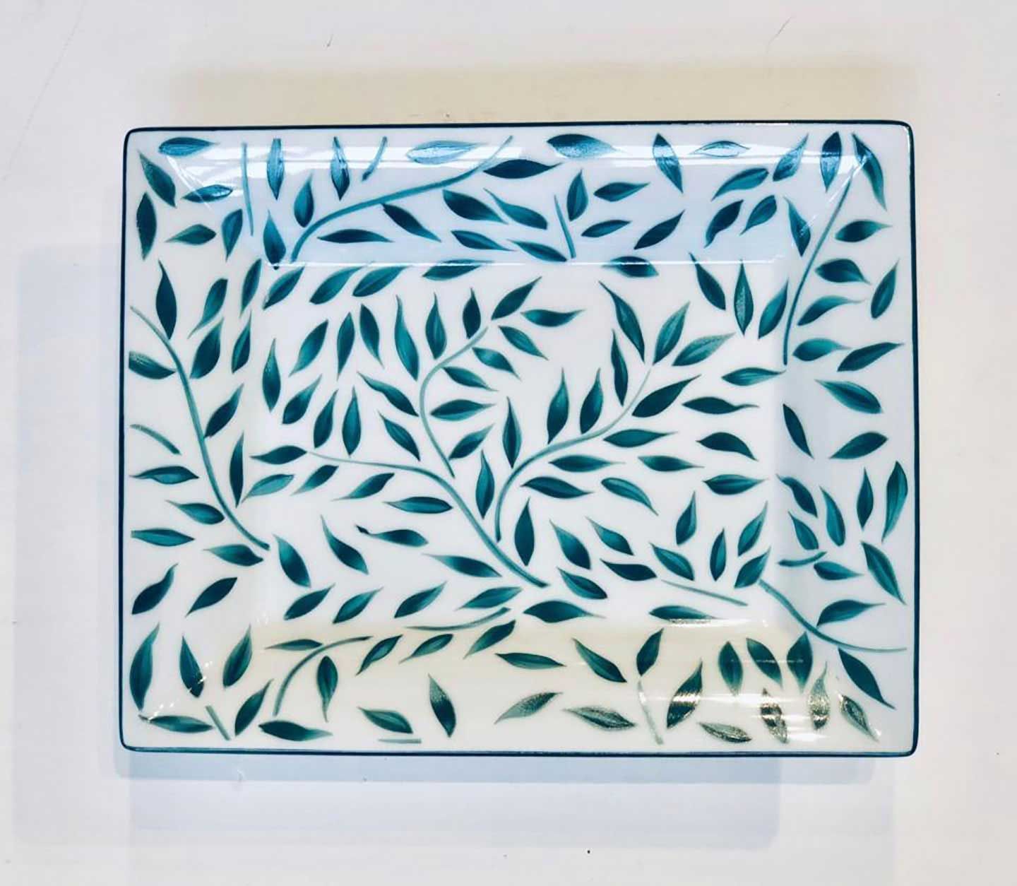 Royal Limoges Olivier Green Porcelain Valet Tray, C221-DIV12010
