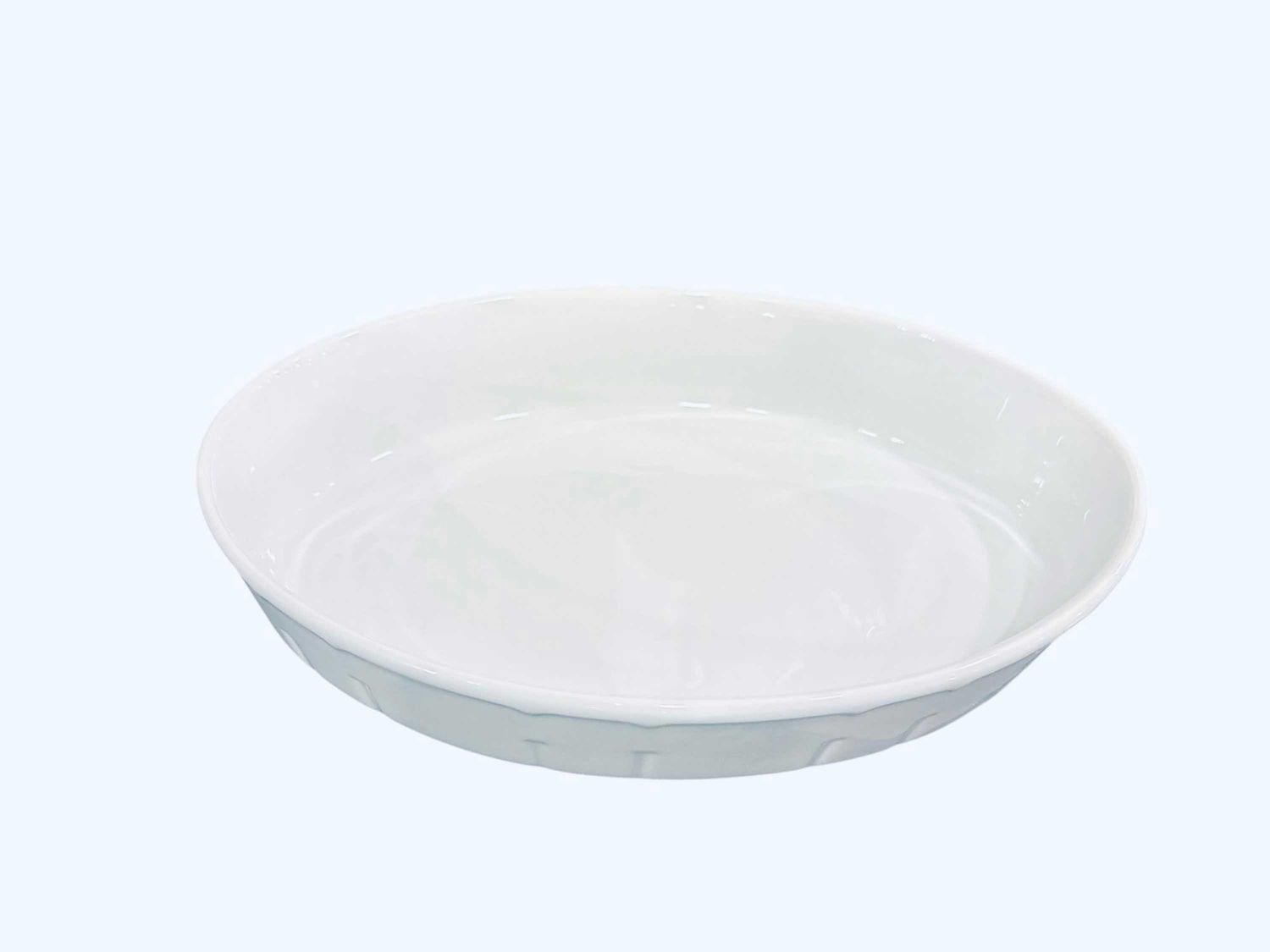 Royal Limoges White Porcelain Deep Oval Roaster 15 x 11 inch, BDCULPS38