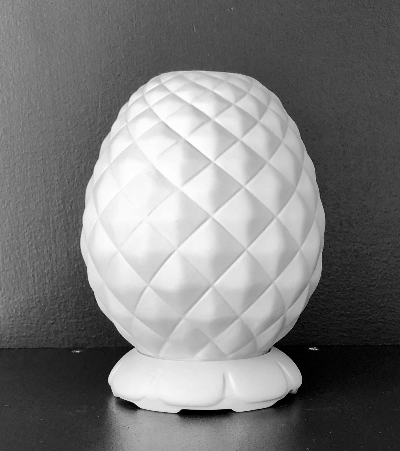 Royal Limoges Pine Cone Unglazed Porcelain Votive Large, X197-DIV00001