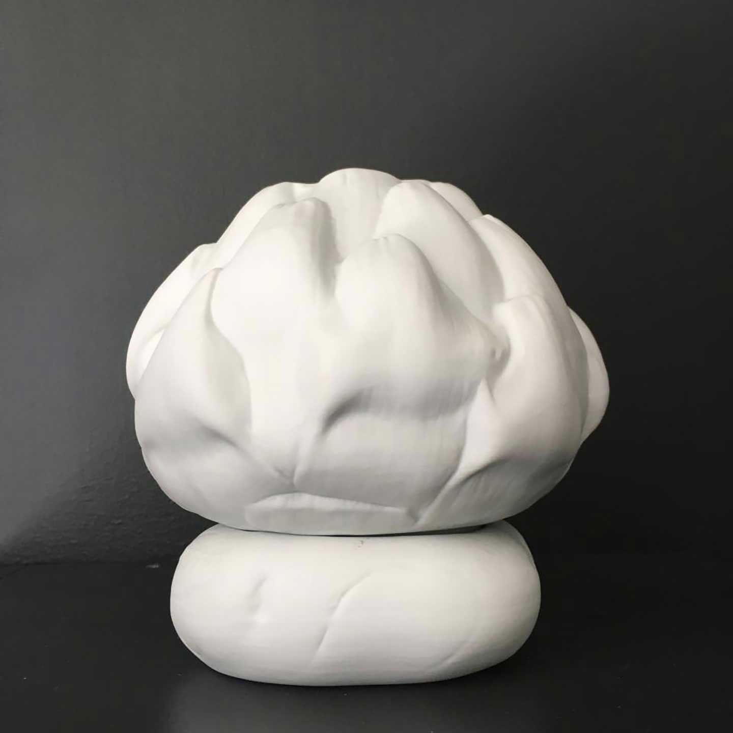 Royal Limoges Artichoke Unglazed Porcelain Votive, X205-DIV00001