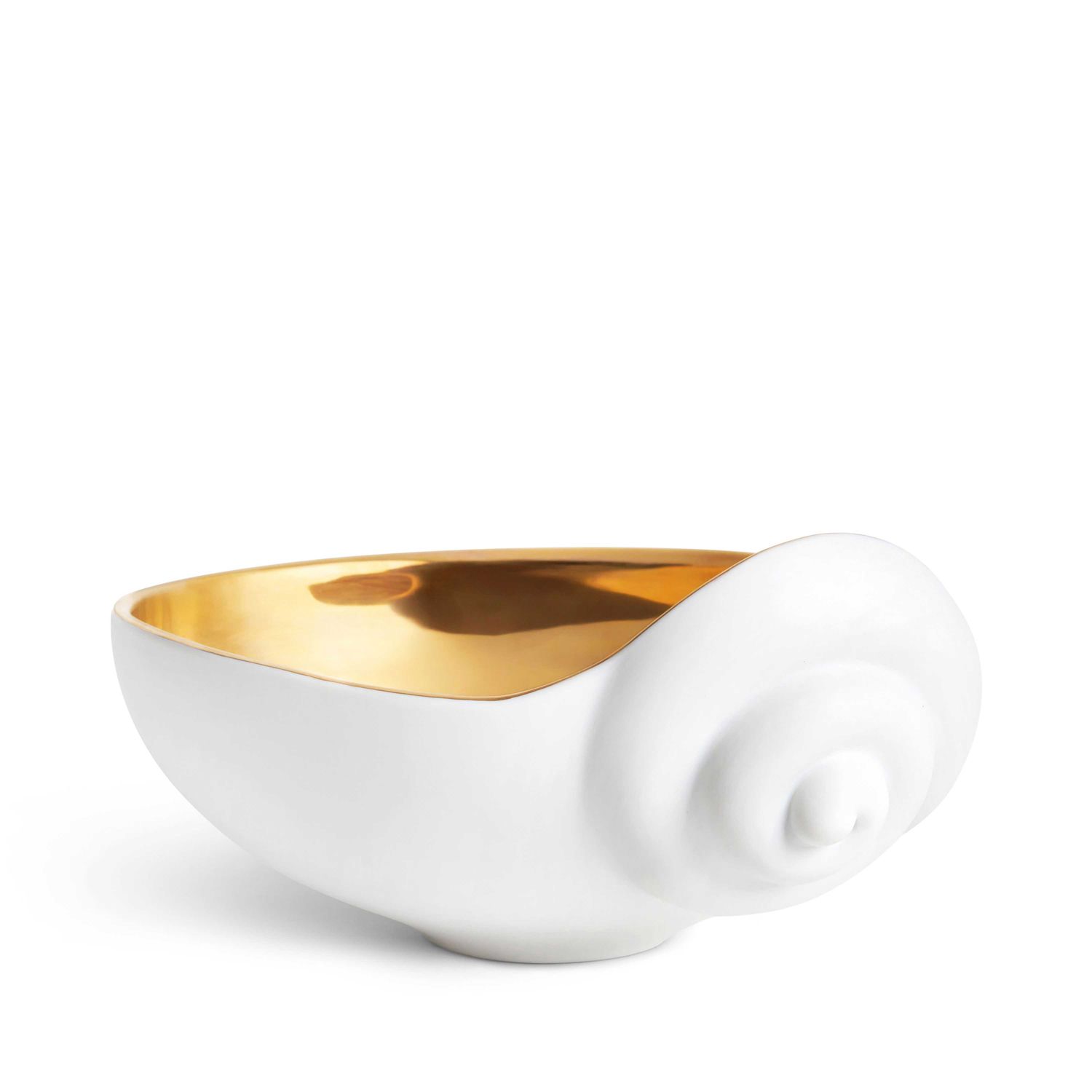 L'Objet Jessica McCormack Shell Medium Bowl Gold JMC108