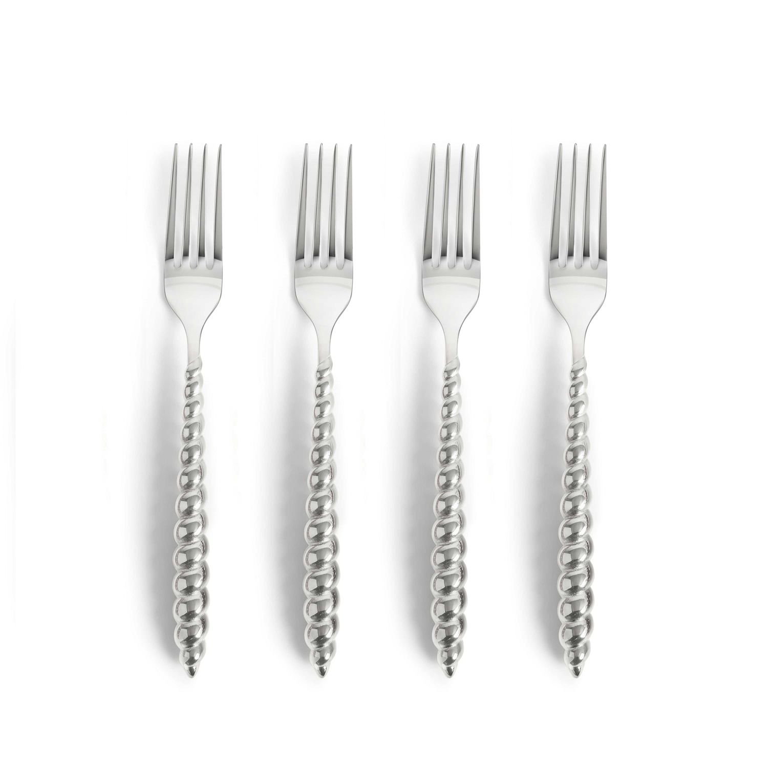 L'Objet Jessica McCormack Shell Luncheon Forks Set of 4 Stainless Steel LFW10421