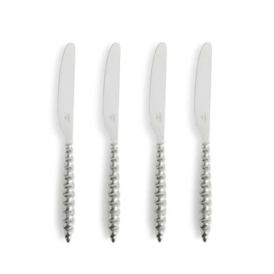 L'Objet Jessica McCormack Shell Luncheon Knives Set of 4 Stainless Steel LFW10411
