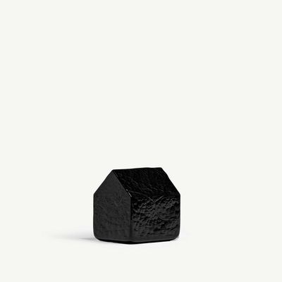 Kosta Boda Crystal Kosta House Black Small , 7092617, 7321646124015