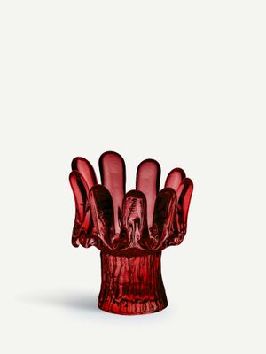 Kosta Boda Crystal Sunflower Votive Red Medium , 7062601, 7321646124046