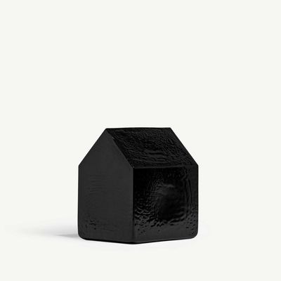 Kosta Boda Crystal Kosta House Black Medium , 7092618, 7321646124022