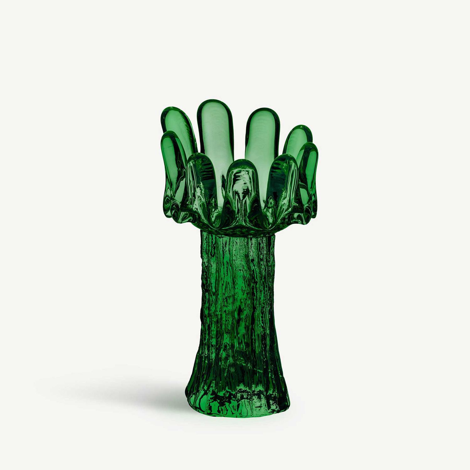 Kosta Boda Crystal Sunflower Votive Green Large , 7062618, 7321646128112