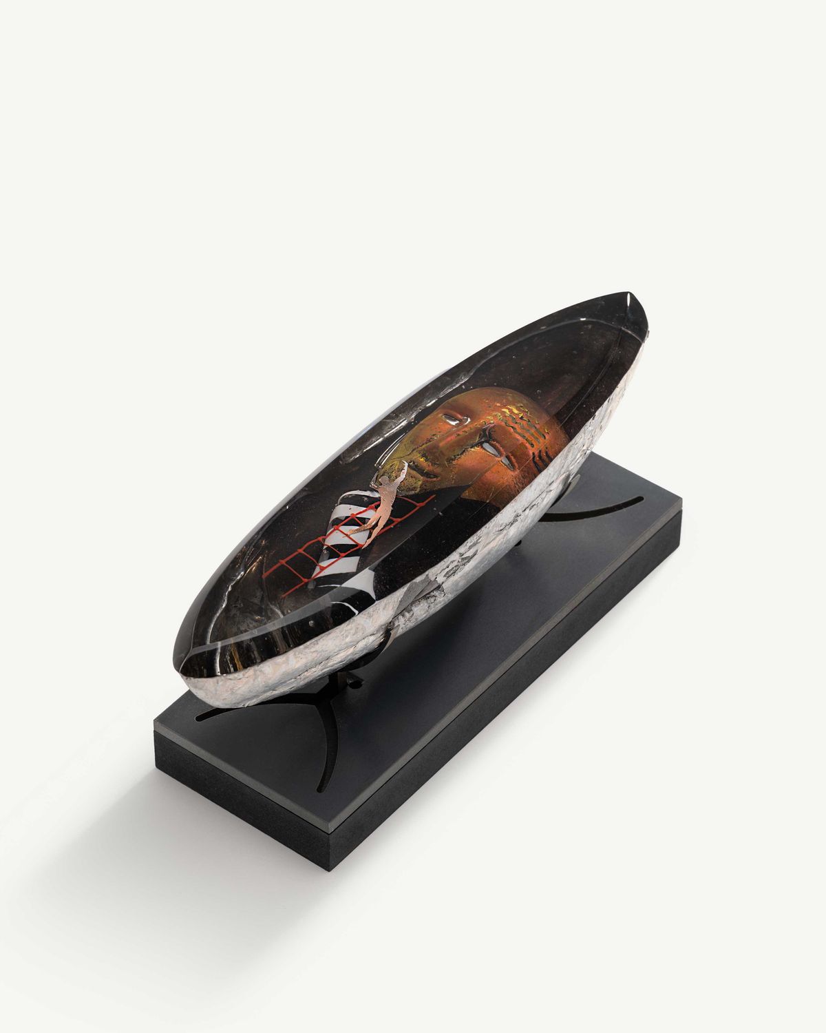 Kosta Boda Crystal Oracle Bronze Limited Edition of 100 , 7520252, 732164612751