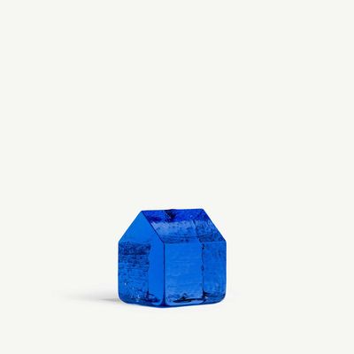 Kosta Boda Crystal Kosta House Blue Small , 7092614, 7321646123988