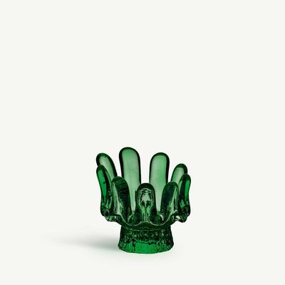 Kosta Boda Crystal Sunflower Votive Green Small , 7062608, 7321646124992