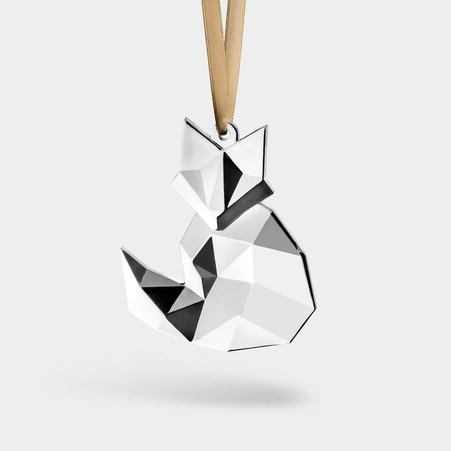 Orrefors Crystal Scandinavian Forest Fox Ornament , 6490894, 7321646125722