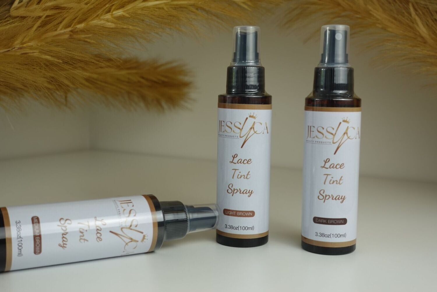 Lace tint spray