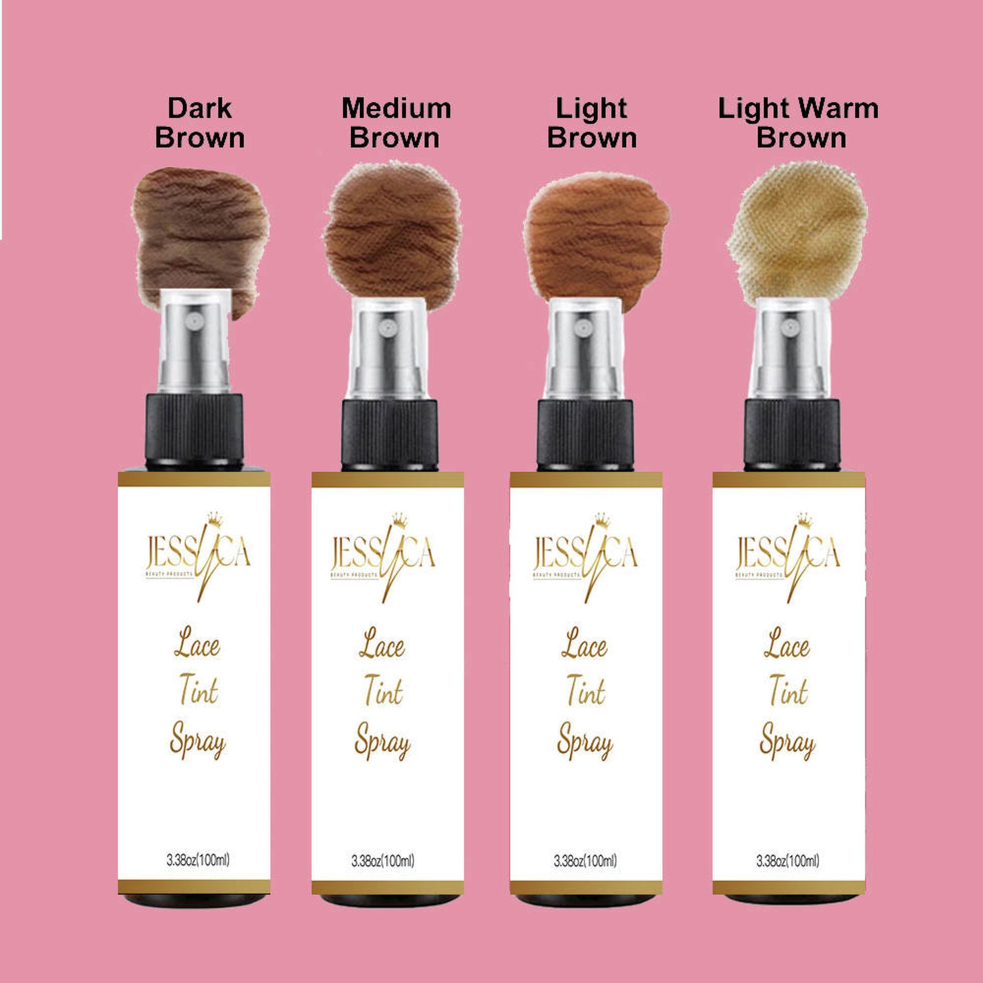 Lace tint spray