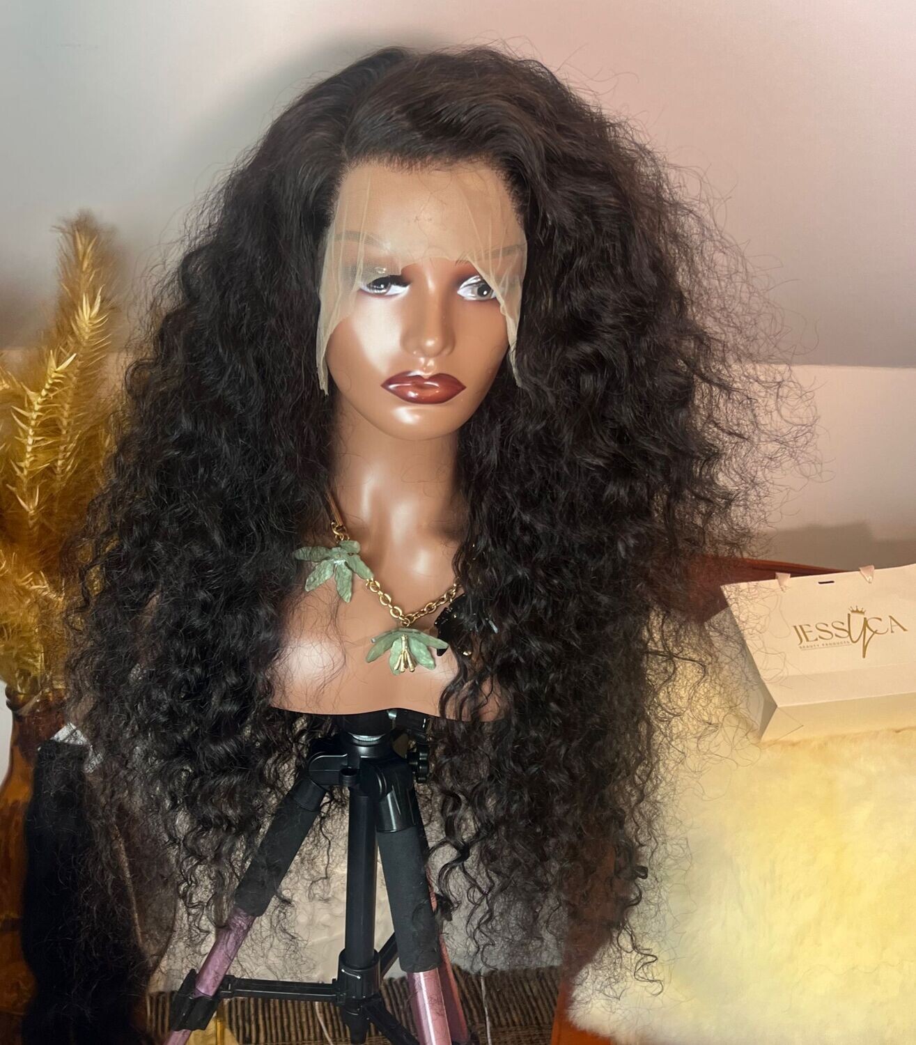 Wig | Deep wavy 28" or 32" (26" Transparant 13*6 lace frontal)