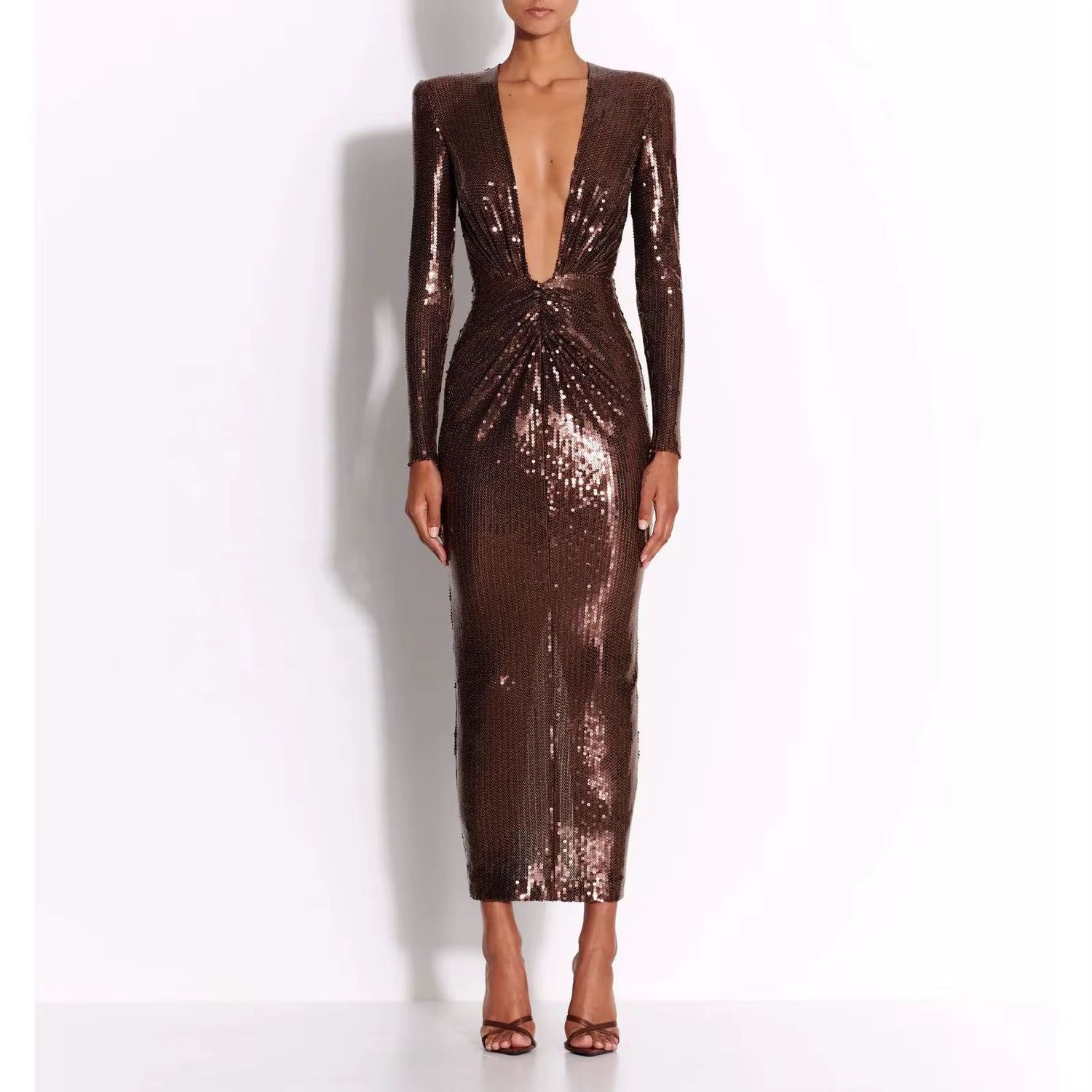 ​Dahlia Dress – Sculptural Glamour