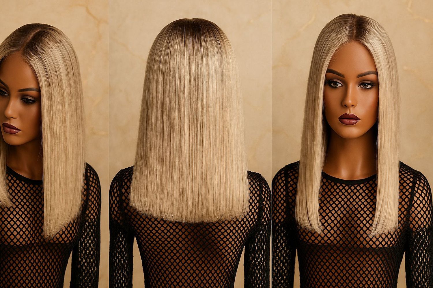 13x4 HD Lace Highlighted Wig – Russian Virgin Hair