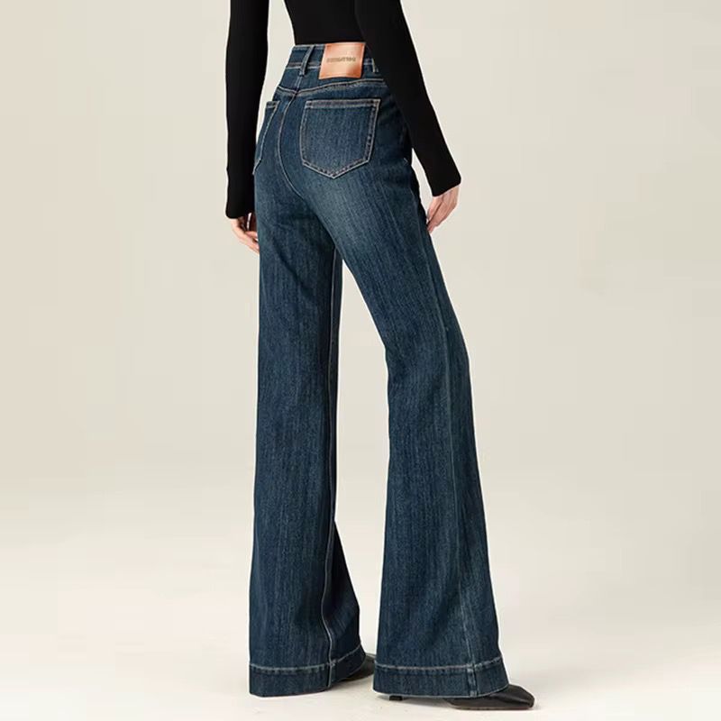 Retro American Flared Jeans – Tencel Autumn Edition