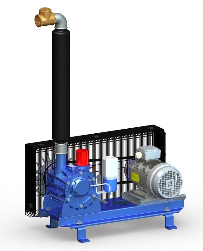 Vacuum Pump 1500lts ON BRACKET