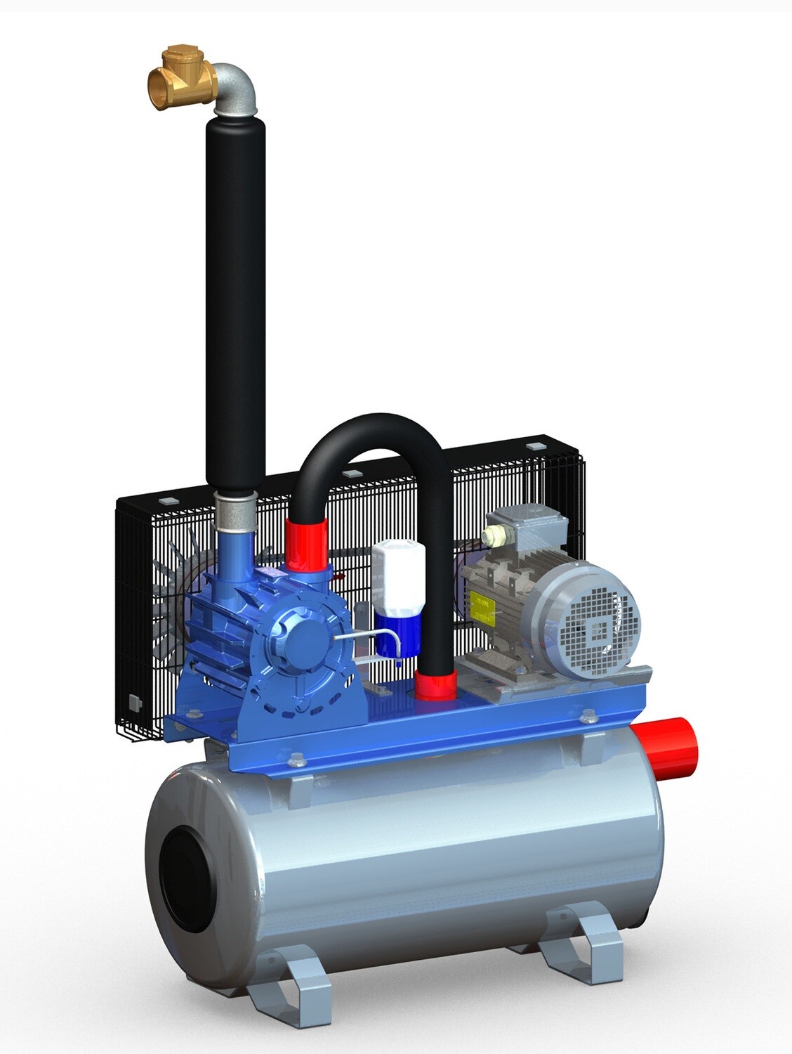 Vacuum Pump 1500lts ON TANK