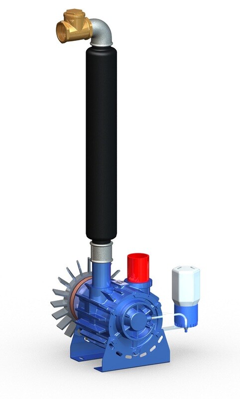 Vacuum Pump 1000lts COMPLETE