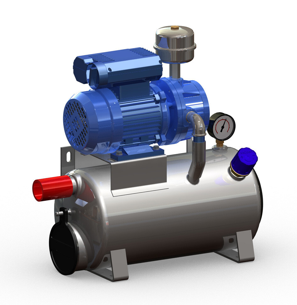 Electropump 200lts DRY - ON TANK
