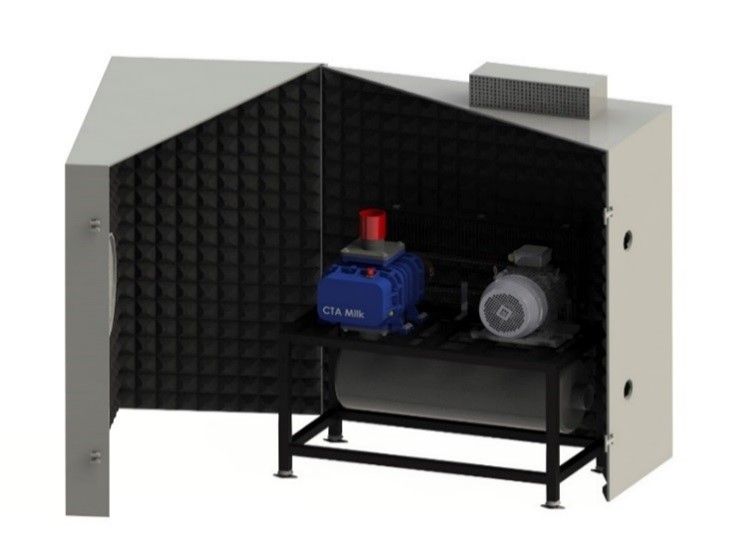 Blower Pump 5000lts ON BRACKET - SOUNDPROOF BOOTH