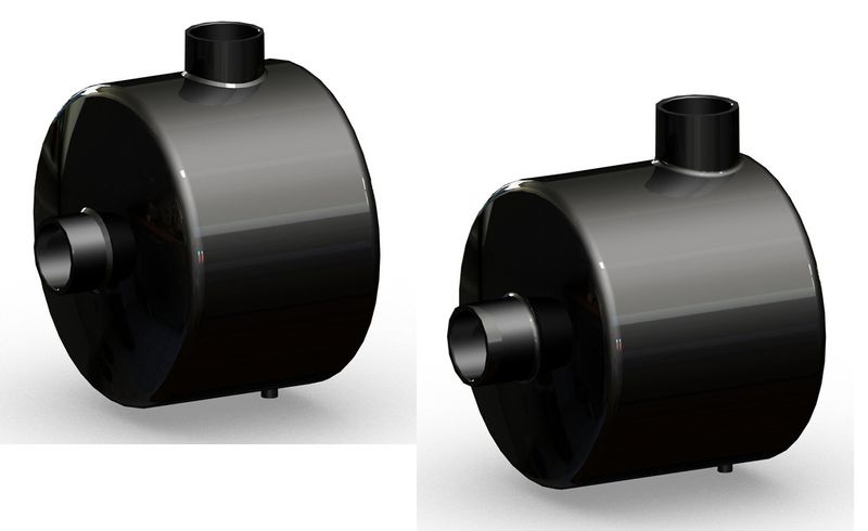 Oil separators for CTA milk pumps