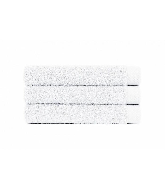 Toalla baño blanco 100% algodon cardado Toalla baño blanco 100% algodon cardado