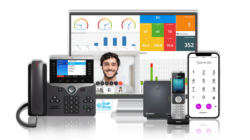 Cloud Hosted VoIP Telephone System (Ultimate License) - 1 User (Per Month)