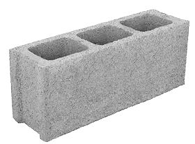 Bloque gris 12X20X50