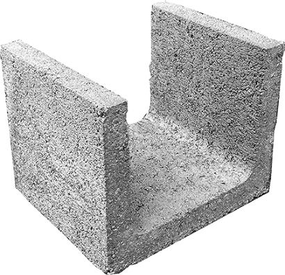 Zuncho gris 20X20X25