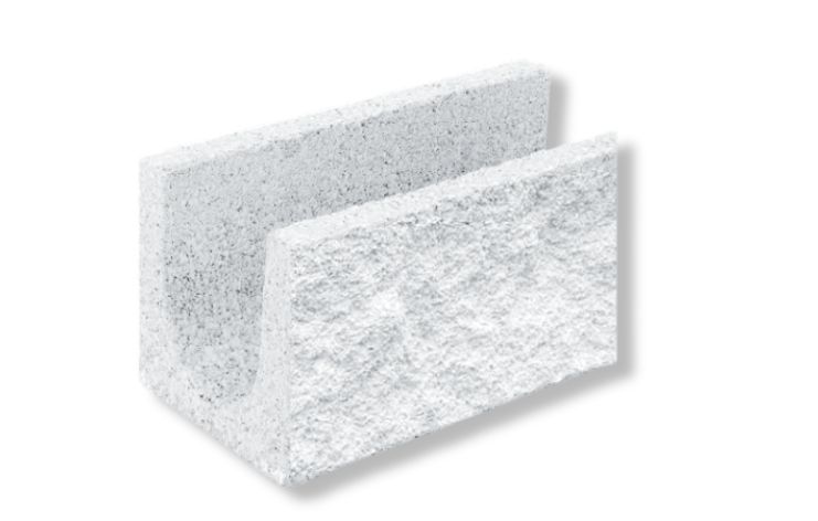 Zuncho split 1 cara blanco 20x20x40