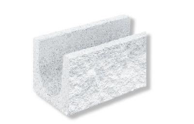 Zuncho split 1 cara blanco 20x20x40