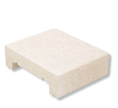Cubremuro blanco 2 alas 25x30