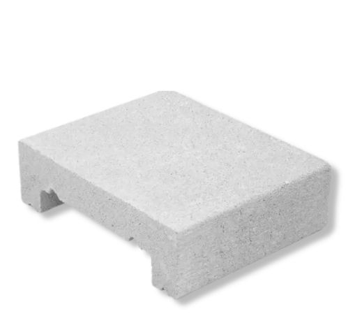 Cubremuro gris 2 alas 25x30