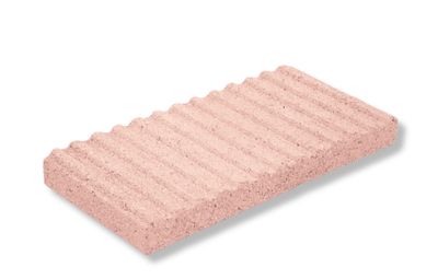 Baldosa Ranurada salmon 4x20x40