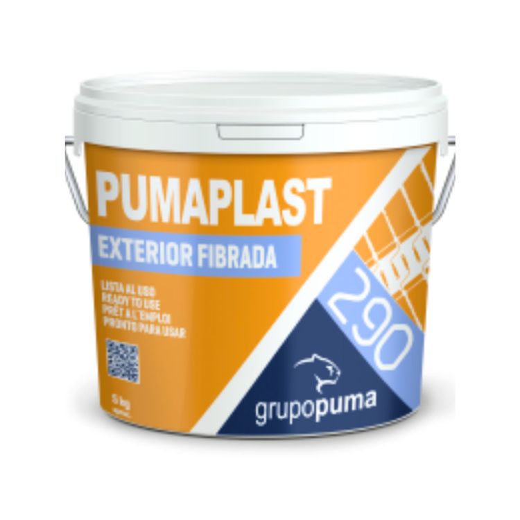 Pumaplast Exterior Fibrada Lista al Uso