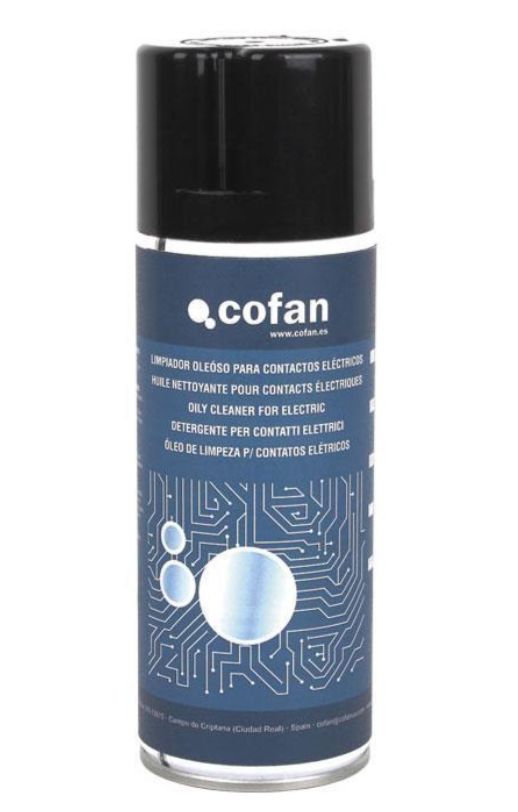 Limpiador oleoso de contactos eléctricos 400 ml