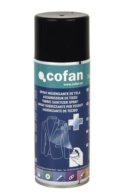 Higienizante para Tejidos | Contenido del Spray de 400 ml
