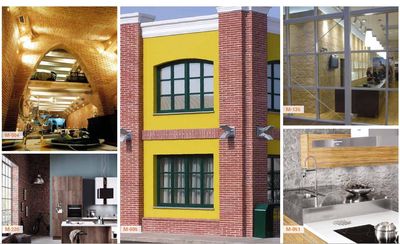 Paneles, Texturas y Muestras