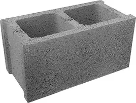 Bloque gris R5 20X20X40