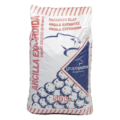 Arcilla expandida gruesa 50 litros Arcilla expandida gruesa 50 litros