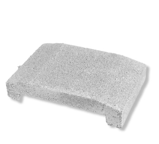 Cubremuro gris 6x20x28