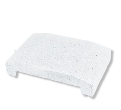 Cubremuro blanco 6x20x28