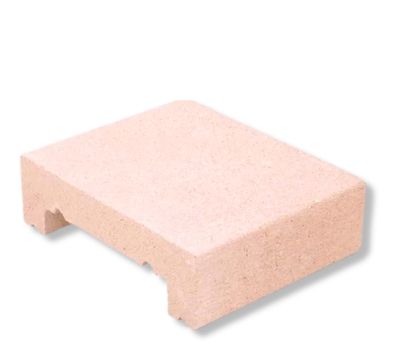 Cubremuro salmon 2 alas 25x30