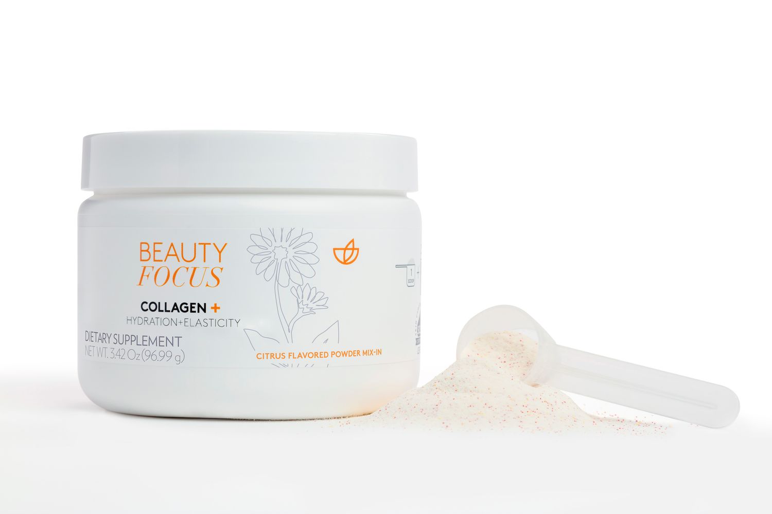 Beauty Focus Powder Mix-In Collagen+ Citrus