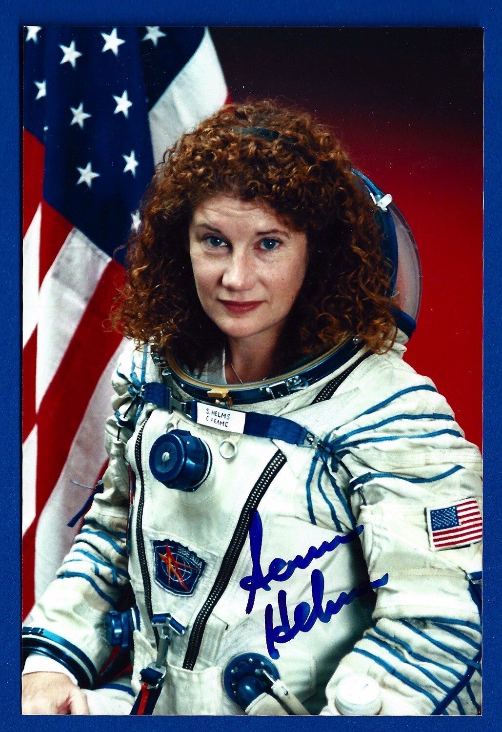 Susan Helms NASA astronaut signed picture