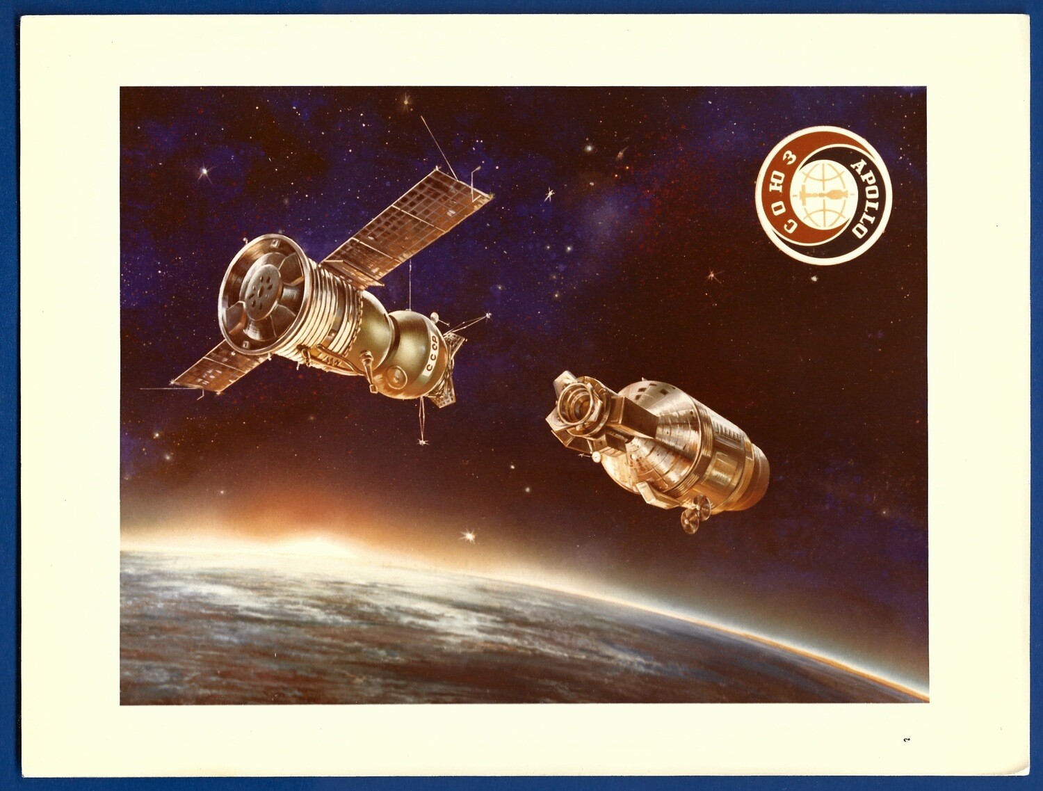 1975 Apollo Soyuz Original picture